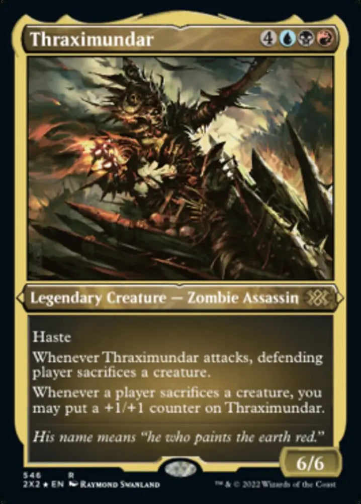 Thraximundar (Foil Etched) [Double Masters 2022] - MTG Single