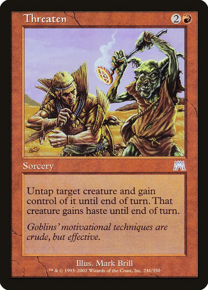 Threaten [Onslaught] - MTG Single