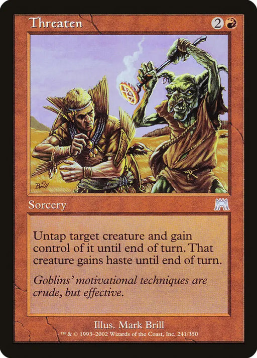 Threaten [Onslaught] - MTG Single