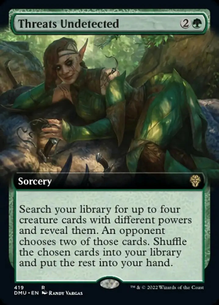 Threats Undetected (Extended Art) [Dominaria United] - MTG Single
