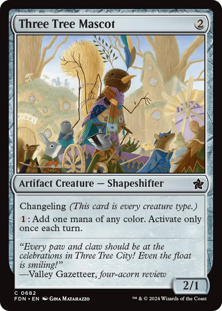 Three Tree Mascot [Foundations] - MTG Single