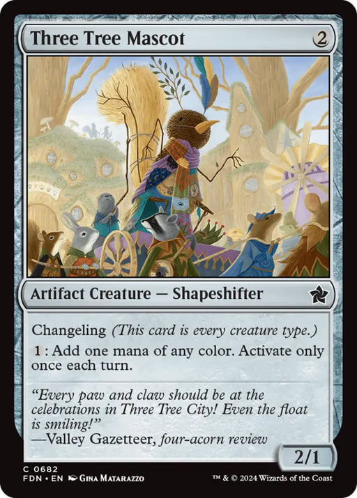Three Tree Mascot [Foundations] - MTG Single