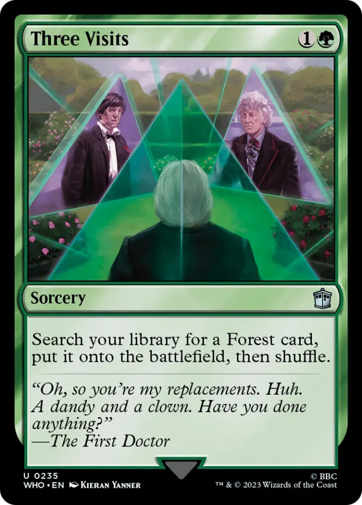 Three Visits [Doctor Who] - MTG Single