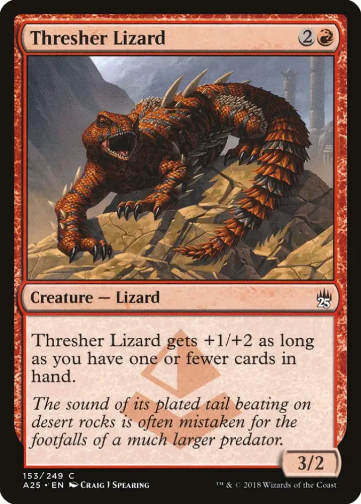 Thresher Lizard [Masters 25] - MTG Single