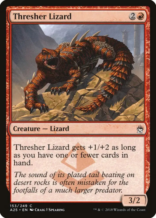 Thresher Lizard [Masters 25] - MTG Single
