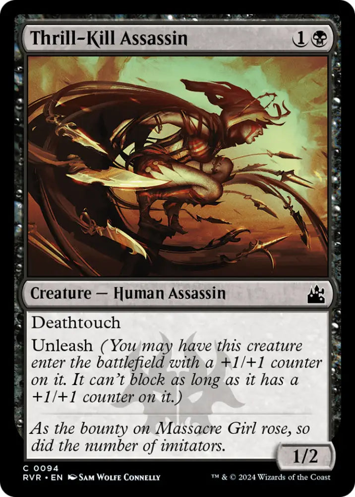 Thrill-Kill Assassin [Ravnica Remastered] - MTG Single
