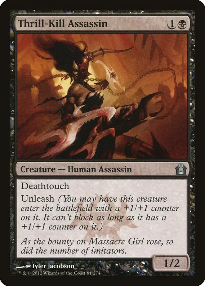 Thrill-Kill Assassin [Return to Ravnica] - MTG Single