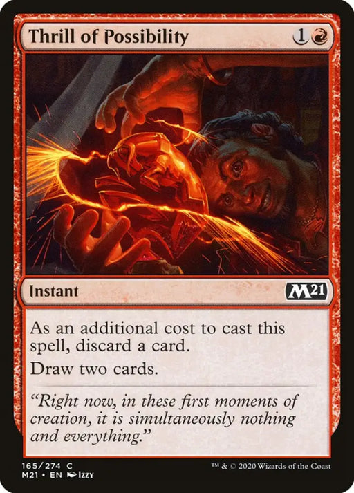 Thrill of Possibility [Core Set 2021] - MTG Single