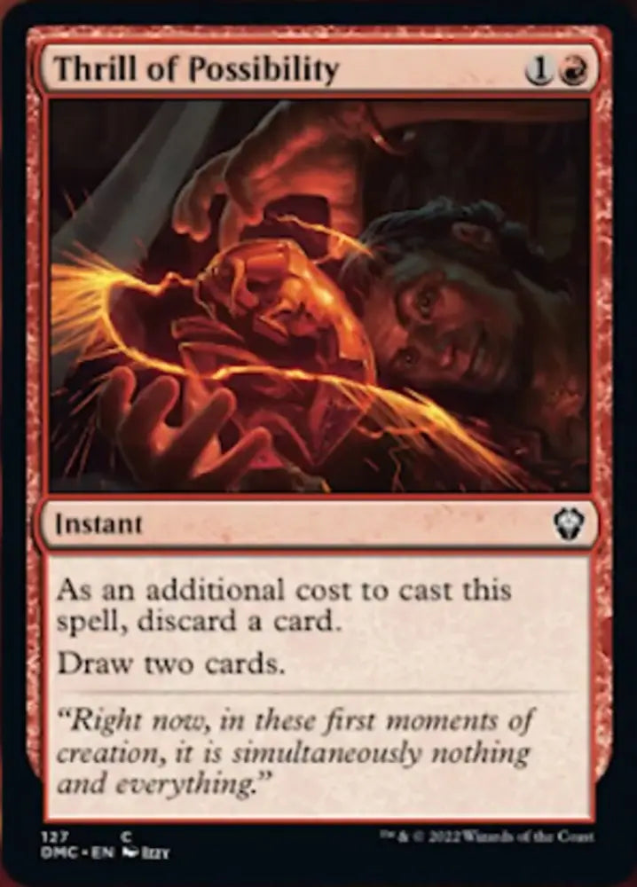 Thrill of Possibility [Dominaria United Commander] - MTG Single