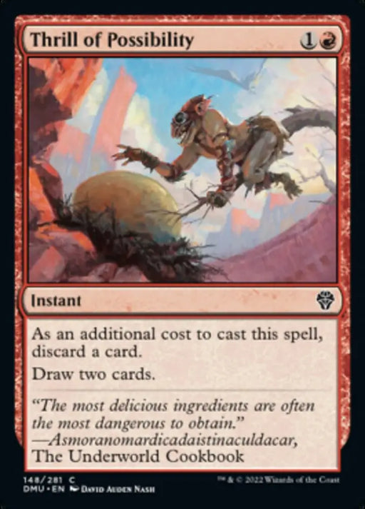 Thrill of Possibility [Dominaria United] - MTG Single