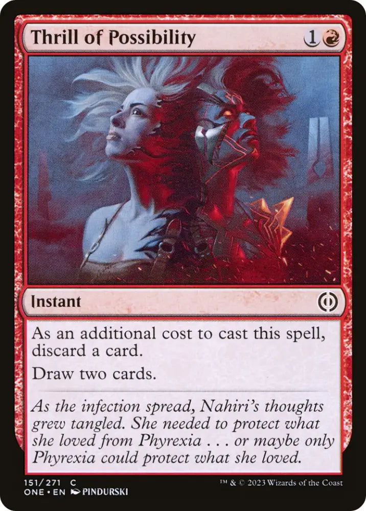Thrill of Possibility [Phyrexia: All Will Be One] - MTG Single
