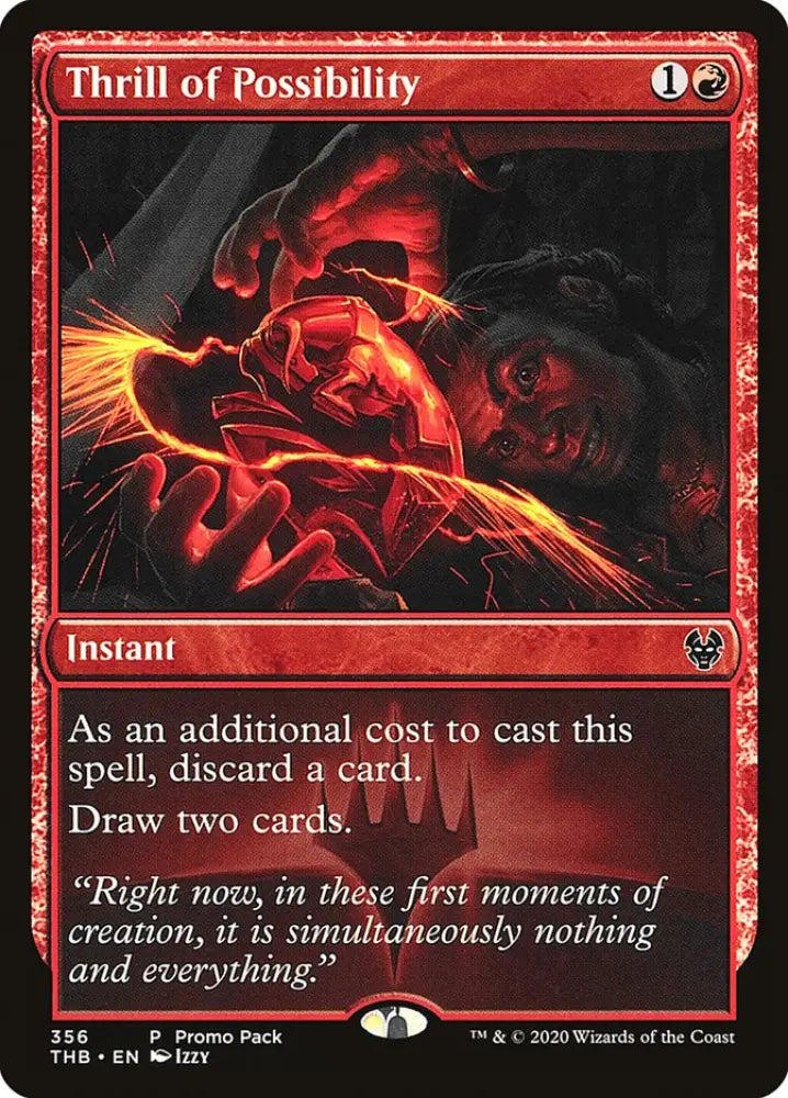 Thrill of Possibility (Promo Pack) [Theros Beyond Death Promos] - MTG Single
