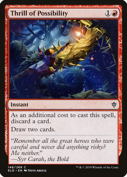 Thrill of Possibility [Throne of Eldraine] - MTG Single