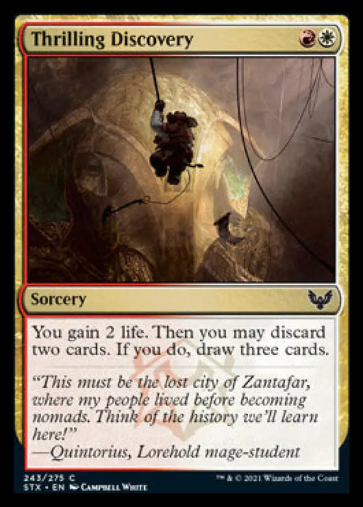 Thrilling Discovery [Strixhaven: School of Mages] - MTG Single