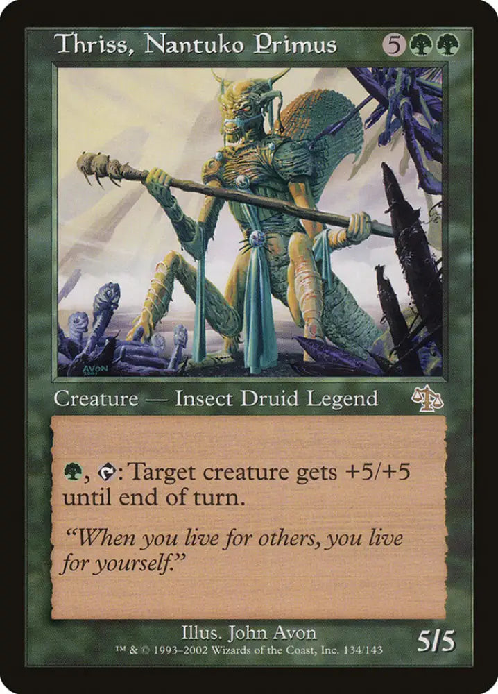 Thriss Nantuko Primus [Judgment] - MTG Single