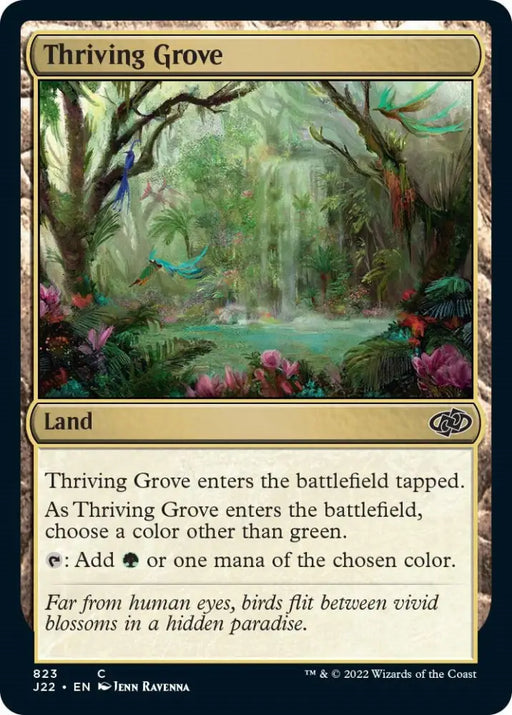 Thriving Grove [Jumpstart 2022] - MTG Single