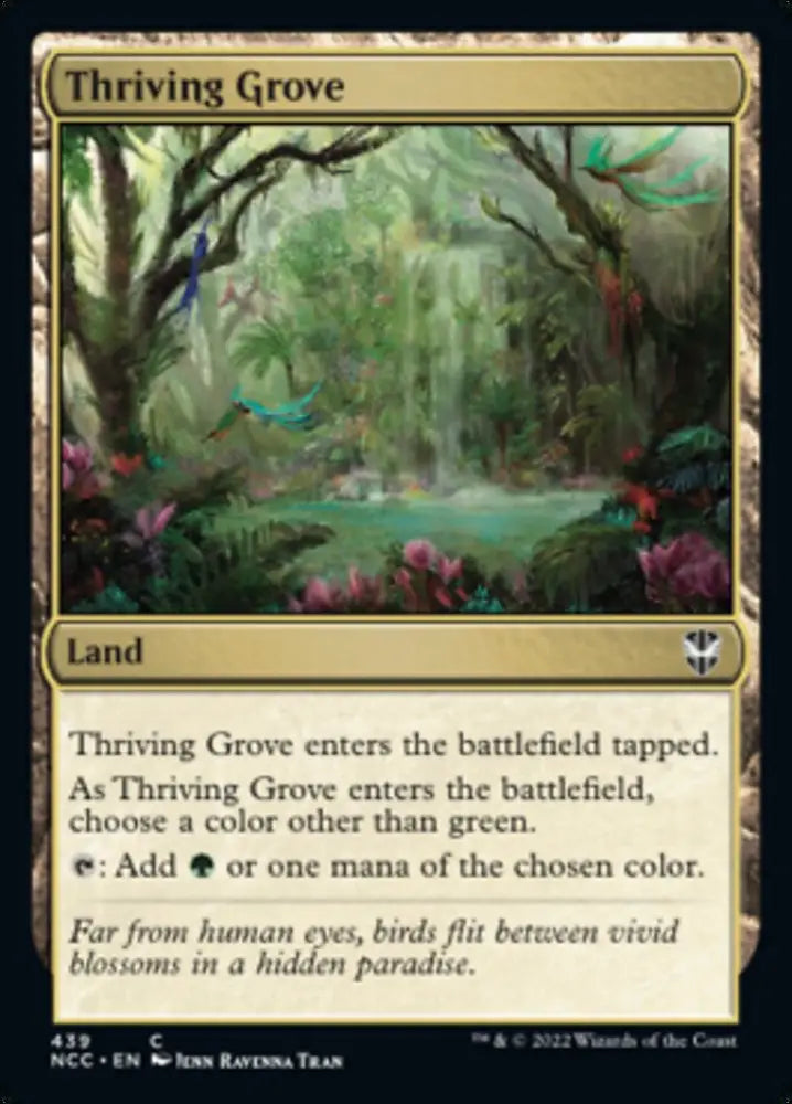 Thriving Grove [Streets of New Capenna Commander] - MTG Single