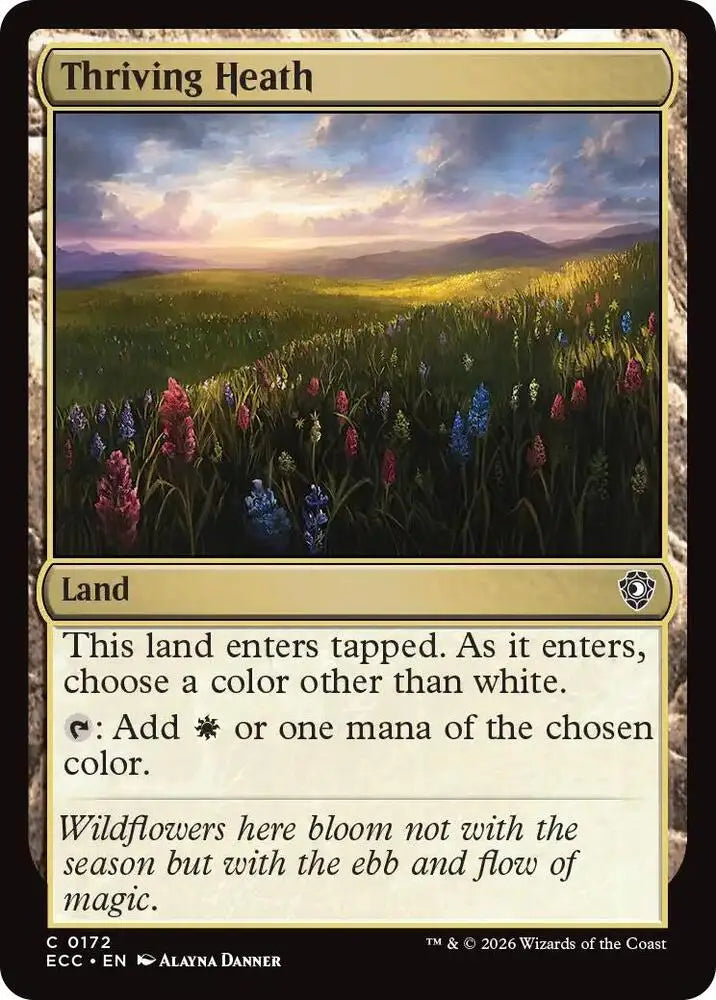 Thriving Heath (172) [Lorwyn Eclipsed Commander]