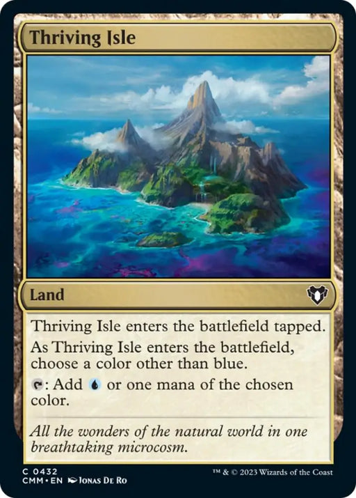 Thriving Isle [Commander Masters] - MTG Single