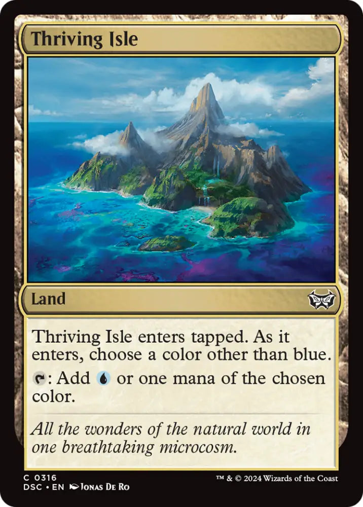 Thriving Isle [Duskmourn: House of Horror Commander] - MTG Single