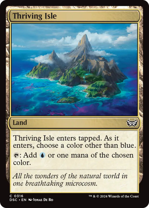 Thriving Isle [Duskmourn: House of Horror Commander] - MTG Single