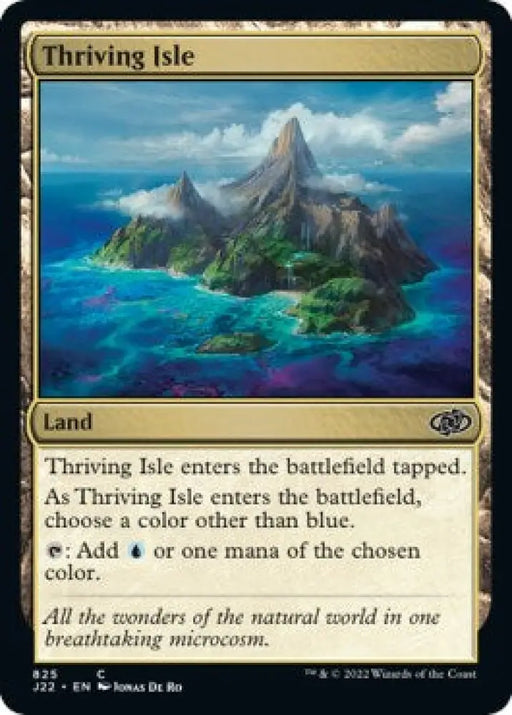 Thriving Isle [Jumpstart 2022] - MTG Single