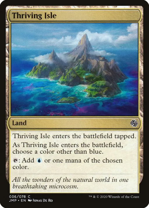 Thriving Isle [Jumpstart] - MTG Single