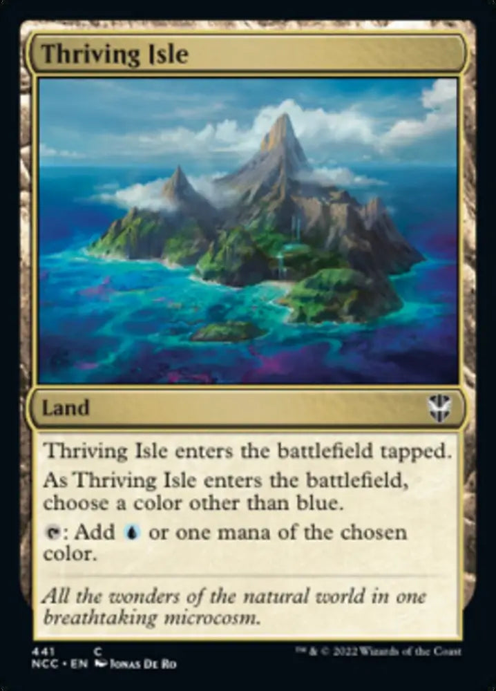 Thriving Isle [Streets of New Capenna Commander] - MTG Single