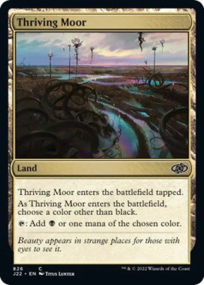 Thriving Moor [Jumpstart 2022] - MTG Single