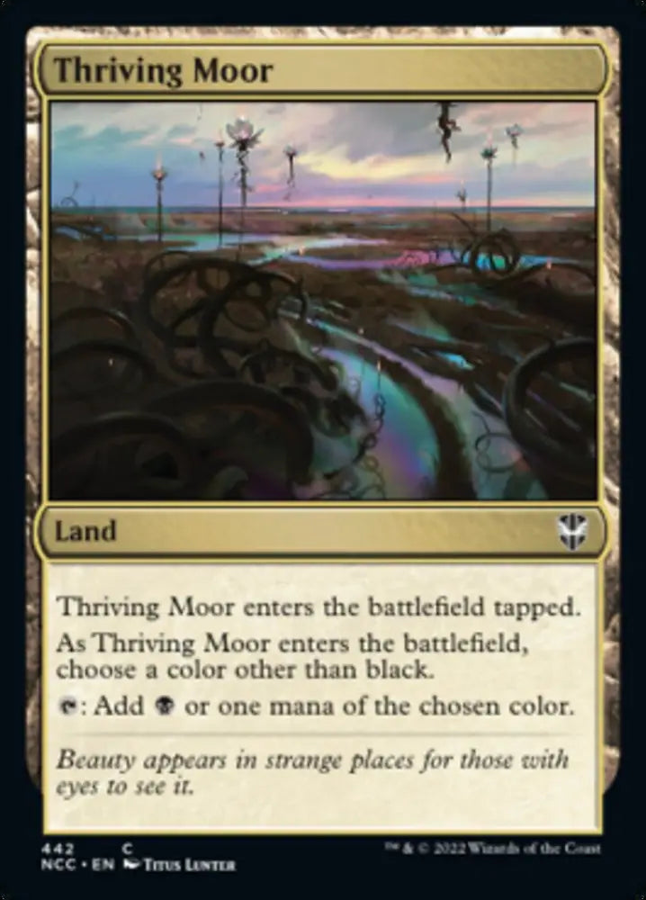 Thriving Moor [Streets of New Capenna Commander] - MTG Single