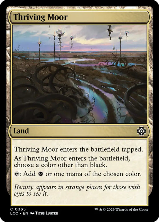 Thriving Moor [The Lost Caverns of Ixalan Commander] - MTG Single