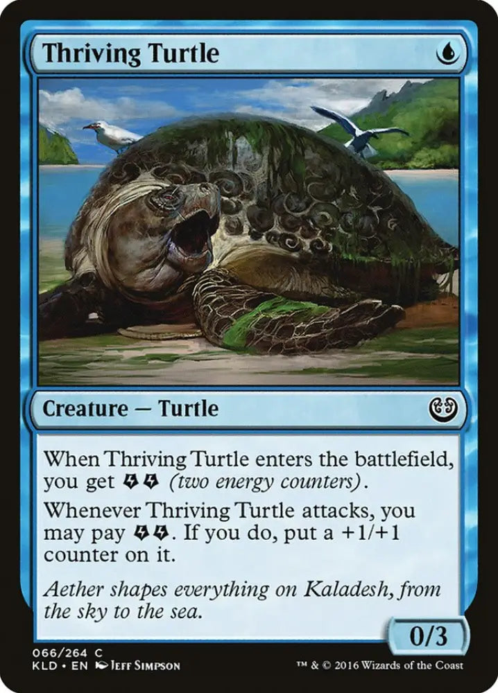 Thriving Turtle [Kaladesh] - MTG Single