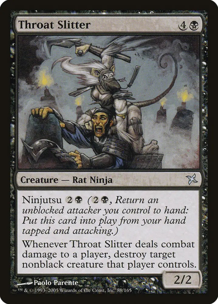 Throat Slitter [Betrayers of Kamigawa] - MTG Single