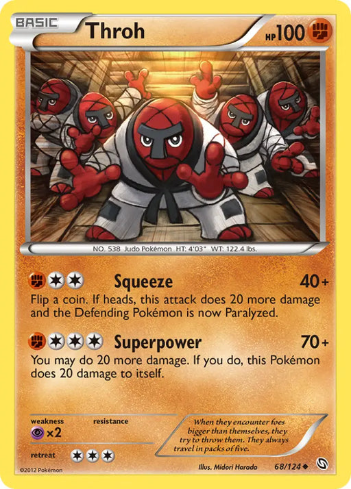 Throh (68/124) [Black & White: Dragons Exalted] - Pokemon Single