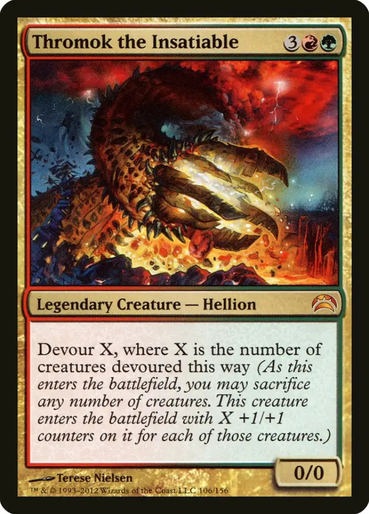 Thromok the Insatiable [Planechase 2012] - MTG Single