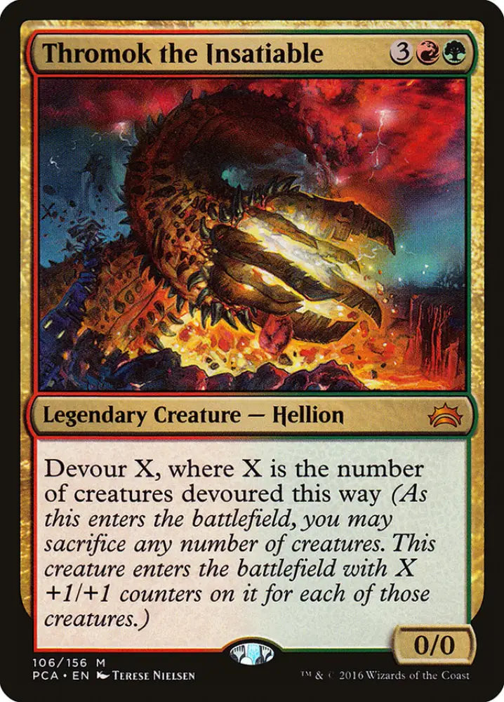 Thromok the Insatiable [Planechase Anthology] - MTG Single