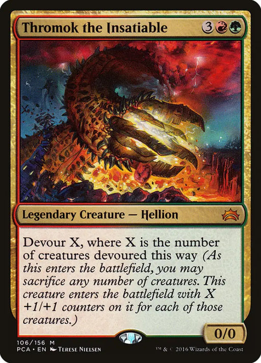 Thromok the Insatiable [Planechase Anthology] - MTG Single