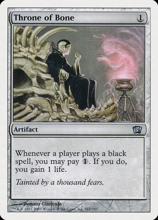Throne of Bone (317) [Eighth Edition] - MTG Single
