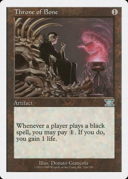 Throne of Bone [Classic Sixth Edition] - MTG Single
