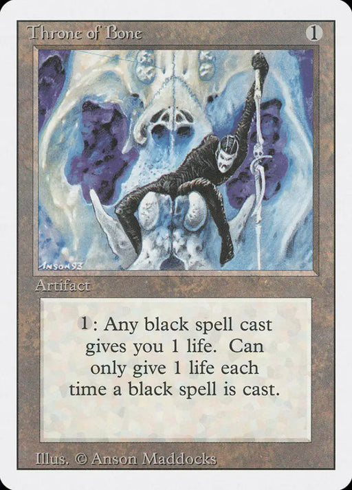 Throne of Bone [Revised Edition] - MTG Single