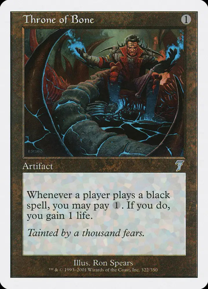 Throne of Bone [Seventh Edition] - MTG Single