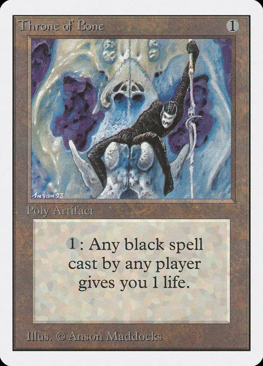 Throne of Bone [Unlimited Edition] - MTG Single