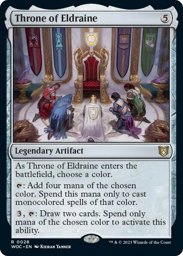 Throne of Eldraine [Wilds of Eldraine Commander] - MTG Single