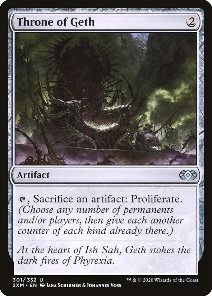 Throne of Geth [Double Masters] - MTG Single