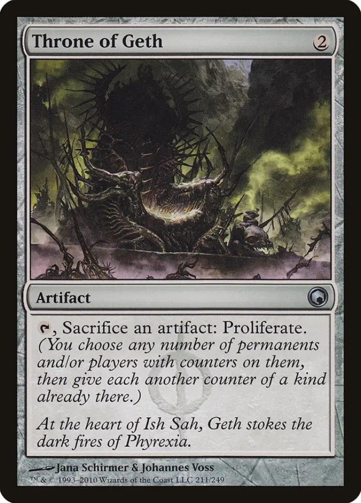 Throne of Geth [Scars of Mirrodin] - MTG Single