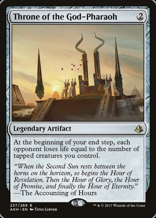 Throne of the God-Pharaoh [Amonkhet] - MTG Single