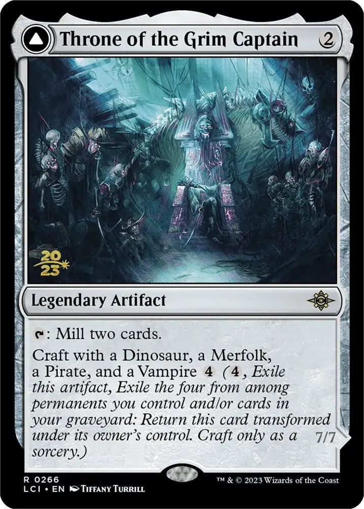 Throne of the Grim Captain (266) [Prerelease Cards]