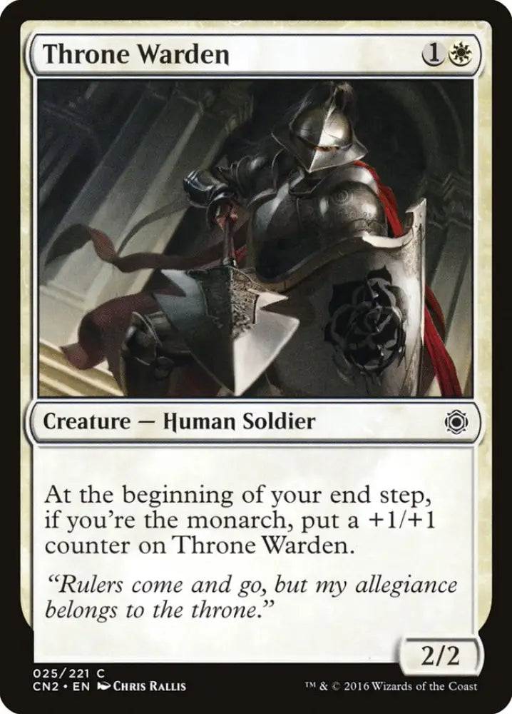 Throne Warden [Conspiracy: Take the Crown] - MTG Single