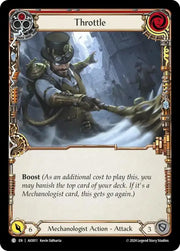 Throttle (Red) [AIO011] (Armory Deck: Dash) - Flesh And Blood Single