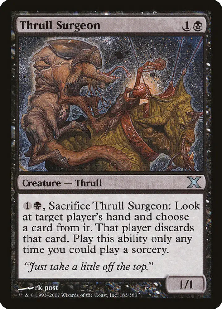 Thrull Surgeon [Tenth Edition] - MTG Single